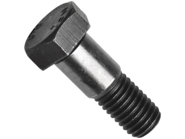 Din 609, lícovaný šroub se šestihrannou hlavou a dlouhým závitem, ocel třídy 8.8, bez povrchové úpravy, m20x140