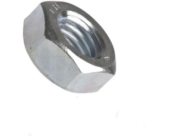 Din 934, matice šestihranná přesná, ocel /8/, zinek žárový (hdg), tolerance 6h, iso fit, m12