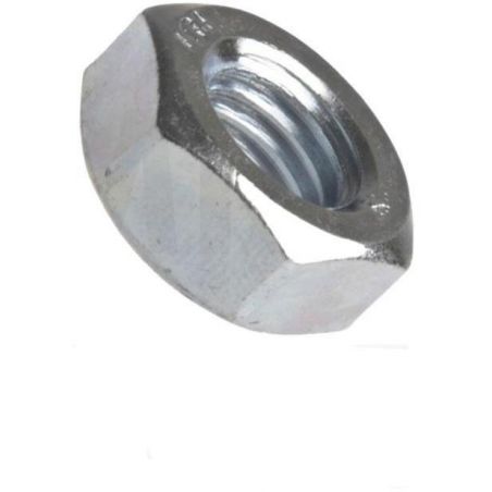 Din 934, matice šestihranná přesná, levý jemný metrický závit, ocel /8/, zinek bílý, m14x1.5