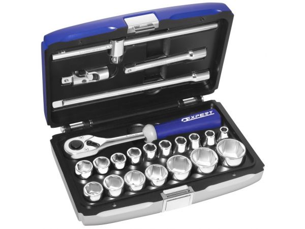 1/2" Sada nástrčných hlavic, 22-dílná TONA EXPERT E032900T