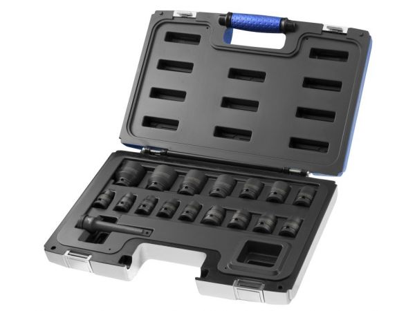 1/2" Sada průmyslových hlavic, 17dílná TONA EXPERT E041603