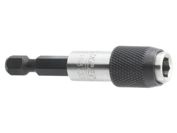 Adaptér na bity s pojistkou HexM1/4" X HexF1/4" TONA EXPERT E168733 - 1043-1/4