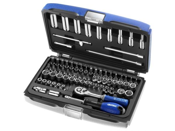 1/4" Sada nástrčných hlavic, 73dílná TONA EXPERT E030707