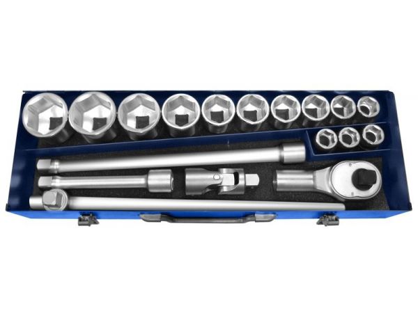 3/4" Sada hlavic, 18dílná TONA EXPERT E194683