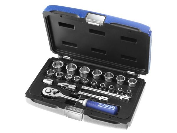 3/8" Sada nástrčných hlavic", 21dílná TONA EXPERT E031805