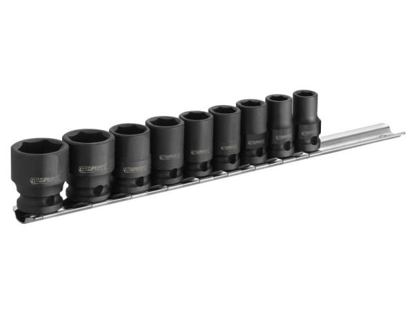 3/8" Sada průmyslových hlavic, 9dílná TONA EXPERT E041601