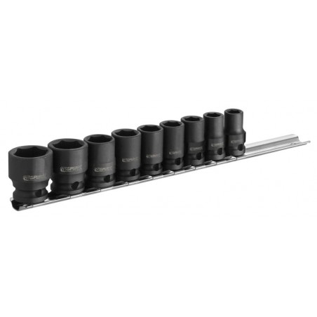 3/8" Sada průmyslových hlavic, 9dílná TONA EXPERT E041601