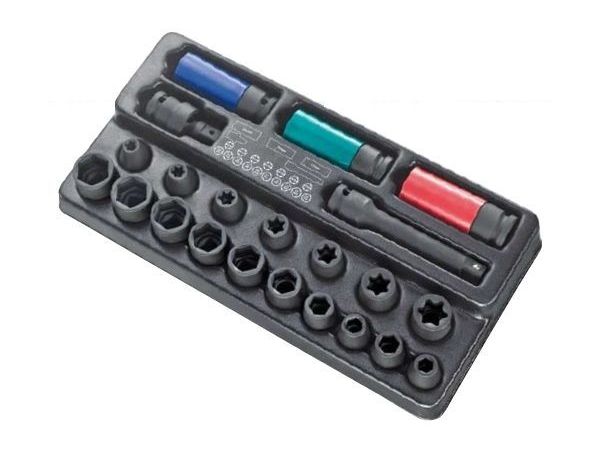 Modul s 1/2" průmyslovými hlavicemi, 24dílný TONA EXPERT E041604