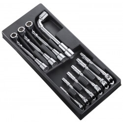 Modul s francouzskými úhlovými klíči, 10dílný TONA EXPERT E194939