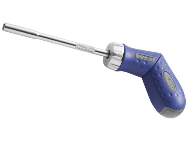 Ráčnový multibitový šroubovák s pistolovou rukojetí TONA EXPERT E160802