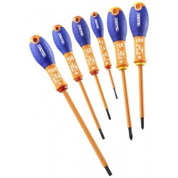 Sada izolovaných šroubováků - plochý /Ph, 6dílná TONA EXPERT E160910