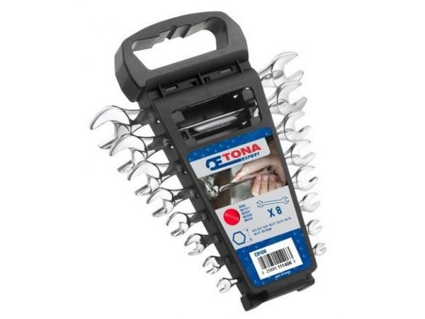 Sada klíčů DIN 3110 v plastovém držáku, 8dílná TONA EXPERT E111406