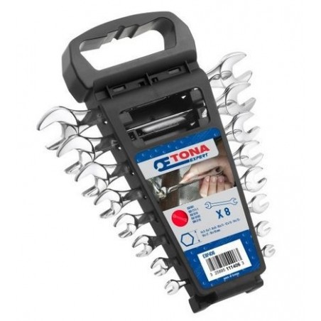Sada klíčů DIN 3110 v plastovém držáku, 8dílná TONA EXPERT E111406