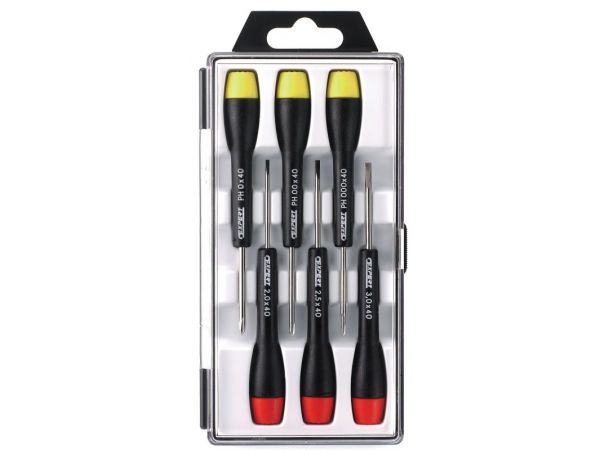 6dílná sada mikrošroubováků TONA EXPERT E161102