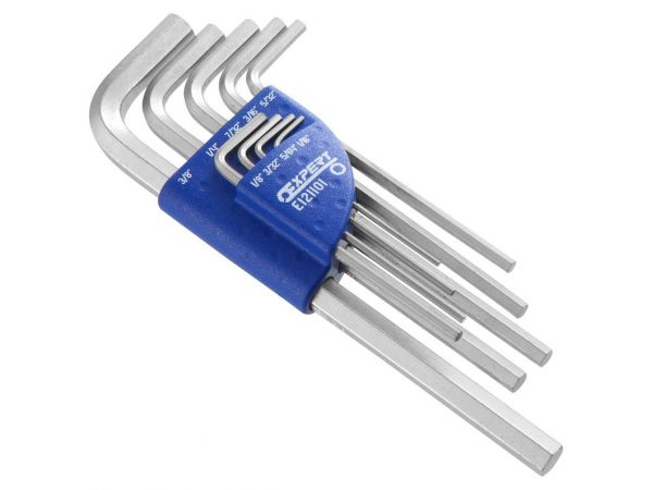 Sada zástrčných klíčů šestihranných prodloužených palcových, 8dílná TONA EXPERT E121101