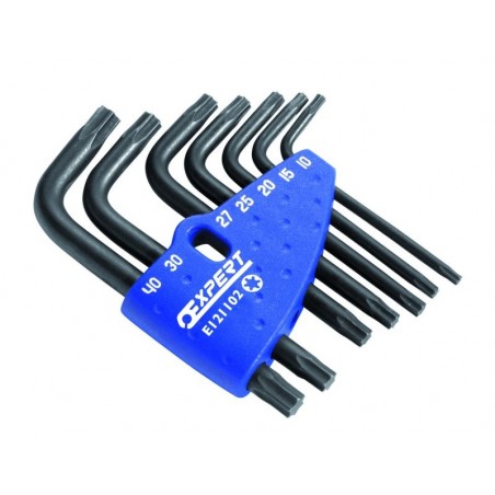 Sada zástrčných klíčů TORX s otvorem, 7dílná TONA EXPERT E121103