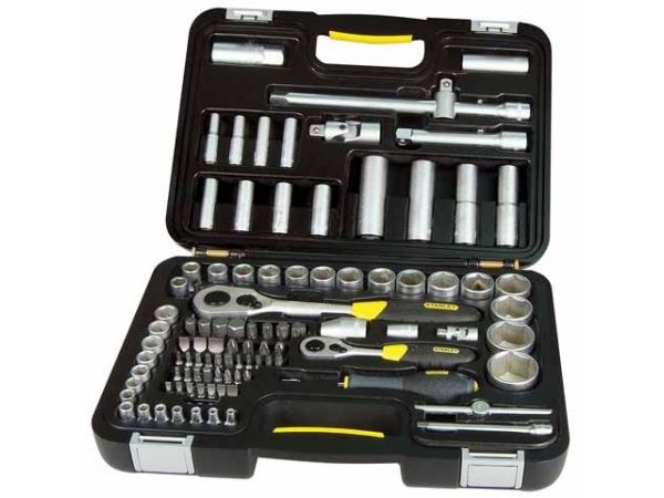 Sada hlavic 1/4" a 1/2" - 97dílná STANLEY 1-94-668