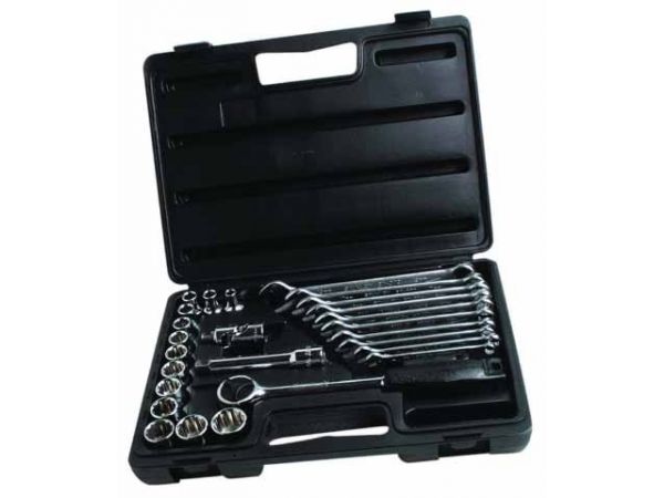 Sada hlavic 1/2" a klíčů STANLEY 1-89-105