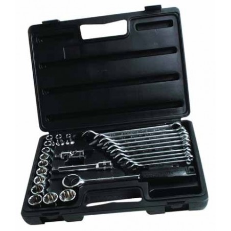 Sada hlavic 1/2" a klíčů STANLEY 1-89-105