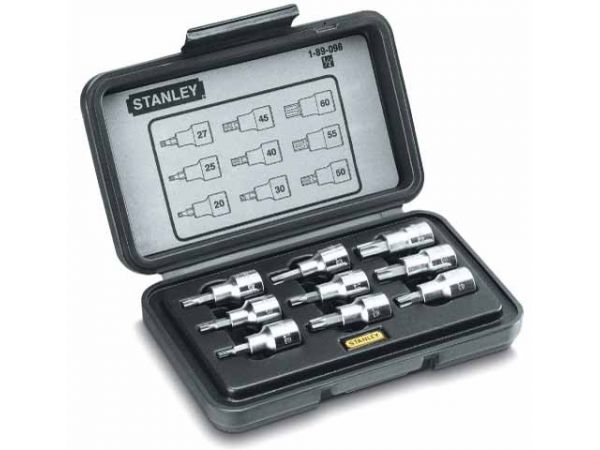 Sada zástrčných hlavic TORX, 1/2" STANLEY 1-89-098