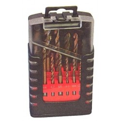 Souprava strojních závitníků broušených + vrtáky 238925