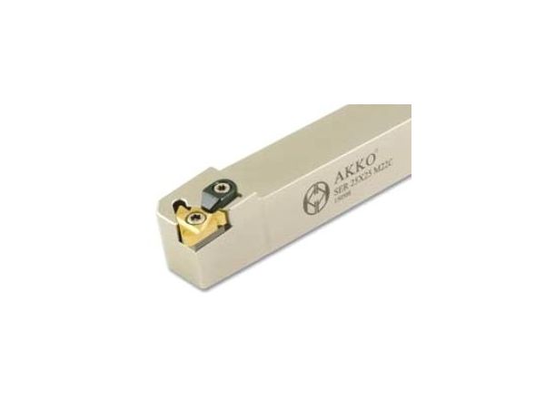 Nůž pro soustružení vnějších závitů - levý AKKO