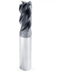 Fréza SK 4-břitá s proměnnou šroubovicí  INOX 55 HRc PILANA Karbid