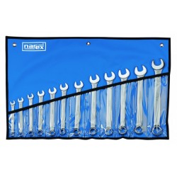 Sada očkoplochých klíčů ve vinylovém pouzdře DIN 3113 - NAREX 230406.612-3113 12-dílná /8-22/