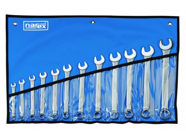 Sada očkoplochých klíčů ve vinylovém pouzdře DIN 3113 - NAREX 230406.612-3113 12-dílná /8-22/