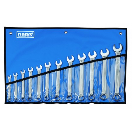 Sada očkoplochých klíčů ve vinylovém pouzdře DIN 3113 - NAREX 230406.612-3113 12-dílná /8-22/