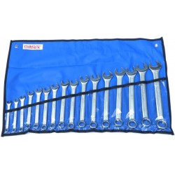 Sada očkoplochých klíčů ve vinylovém pouzdře DIN 3113 - NAREX 230406.616-3113 16-dílná /8-24/