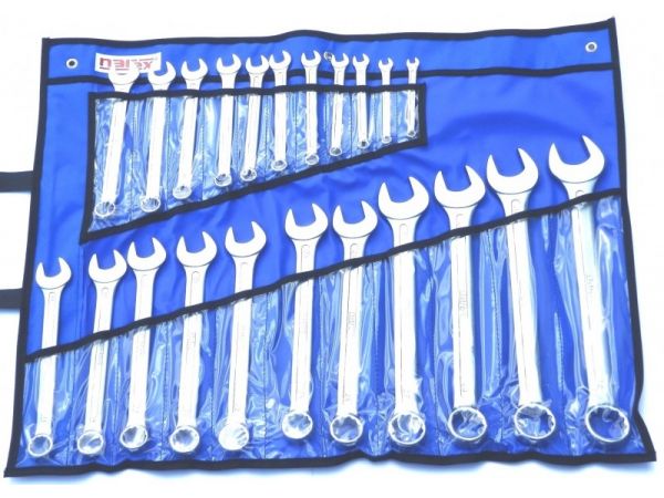 Sada očkoplochých klíčů ve vinylovém pouzdře DIN 3113 - NAREX 230406.622-3113 22-dílná /7-32/