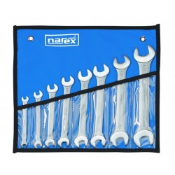 Sada oboustranných klíčů ve vinylovém pouzdře DIN 3110 - NAREX 230600.608 8-dílná /6-24/