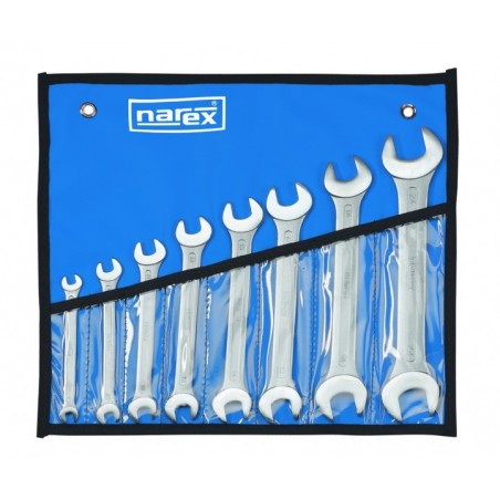 Sada oboustranných klíčů ve vinylovém pouzdře DIN 3110 - NAREX 230600.608 8-dílná /6-24/