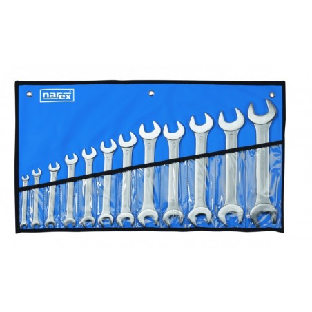 Sada oboustranných klíčů ve vinylovém pouzdře DIN 3110 - NAREX 230600.612 12-dílná /6-32/