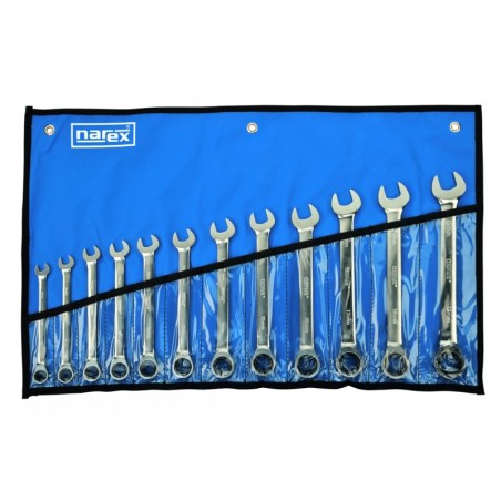 Sada očkoplochých ráčnových klíčů DIN 3113 230406R.612-3113 NAREX