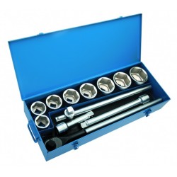 Sada hlavic a ovladačů 3/4" NAREX-SADA 14-dílná, 3/4"- HS006042