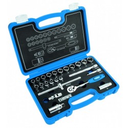 Sada hlavic a ovladačů 3/8" NAREX-SADA 24-dílná, 3/8"- HS003022