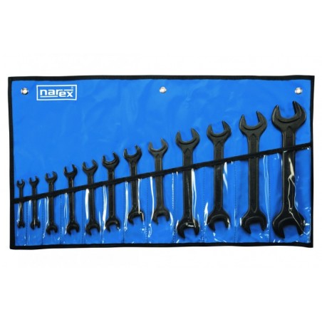 Sada oboustr.klíčů ve vinyl.pouzdře DIN 895 - NAREX 230895.512-NAREX 12-dílná /6-32/