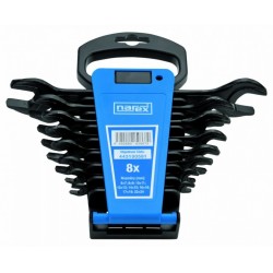 Sada oboustr.klíčů v plast.držáku DIN 895 - NAREX 230895.508-NAREX 8-dílná /6-24/