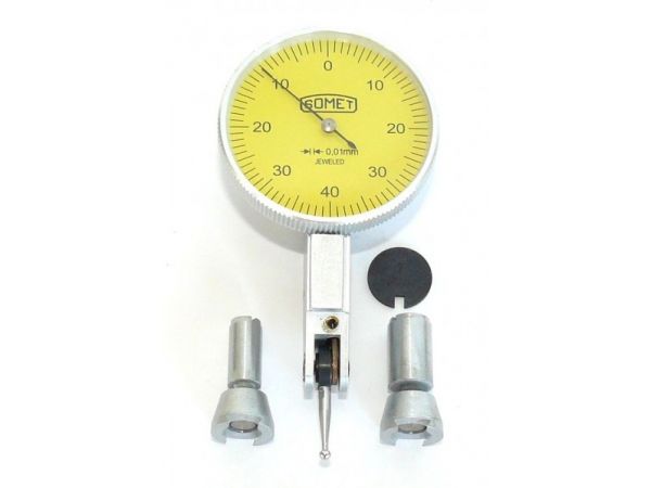 Páčkový indikátor horizontální (0,01mm) - SOMET 251820 0,01 /56040420/ H - pr. 28mm