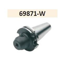 Držák DIN 69871 AD pro frézy s válcovou stopkou Weldon, DIN 1835-B PRAMET