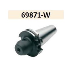 Držák DIN 69871 AD/B pro frézy s válcovou stopkou Weldon, DIN 1835-B PRAMET