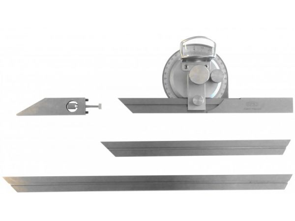 Úhloměr s lupou - SOMET 251624 0-360° /93000600KS/