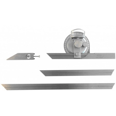 Úhloměr s lupou - SOMET 251624 0-360° /93000600KS/