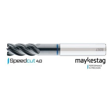 Fréza SK válcová čelní extra dlouhá HPC SPEEDCUT 4.0 Inox MAYKESTAG 8267