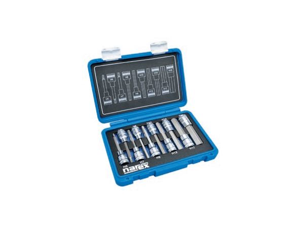 Sada imbus 1/2" 5-19mm/100mm NAREX-SADA 10-dílná, 5-19mm /443000958/