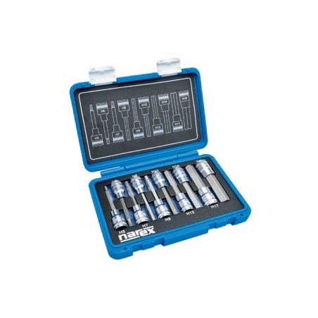 Sada imbus 1/2" 5-19mm/100mm NAREX-SADA 10-dílná, 5-19mm /443000958/