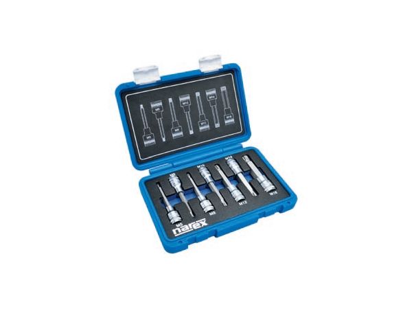 Sada hlavic XZN M5-16/100mm NAREX-SADA 7-dílná, M5-16 /443000960/