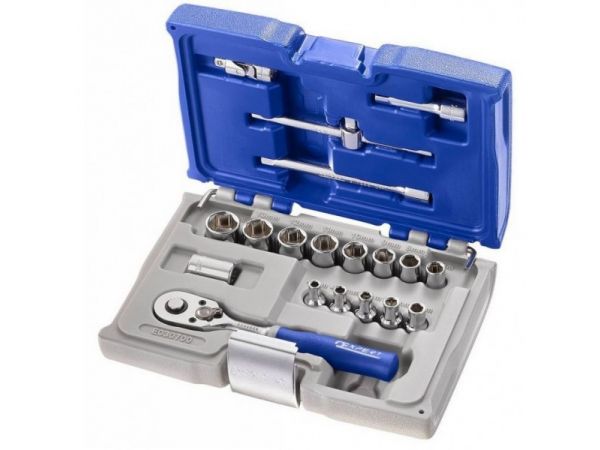 19dílná sada 1/4" hlavic TONA EXPERT SN E030700